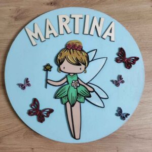 moixinas-ADA-2 Placa infantil personalizada en madera - ADA