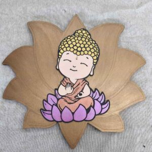 moixinas-BUDA-1 Placa infantil personalizada en madera - BUDA