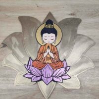 moixinas-DIOSA-KWAN-YIN-1 Placa infantil personalizada en madera - KAWAN YIN