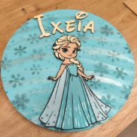 moixinas-FROZEN-2 Placa infantil personalizada en madera - FROZEN