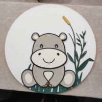 moixinas-HIPO-1 Placa infantil personalizada en madera - HIPO