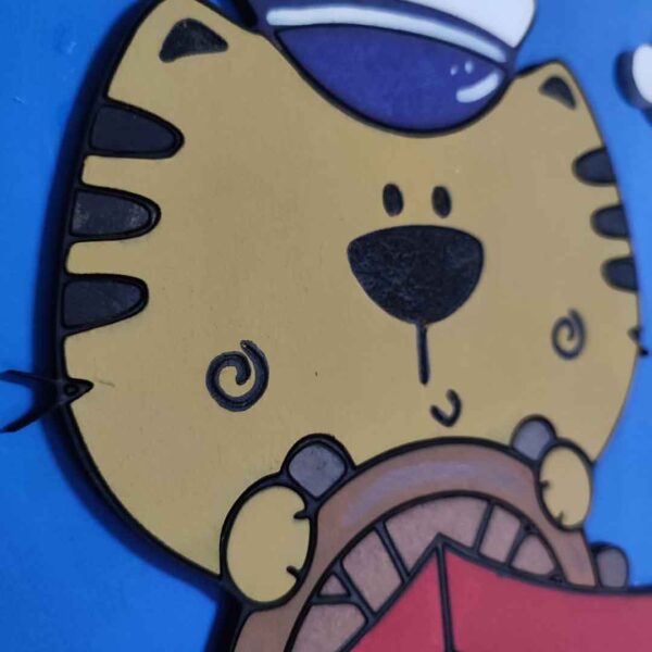 moixinas-MARINERO Placa infantil personalizada en madera - MARINERO