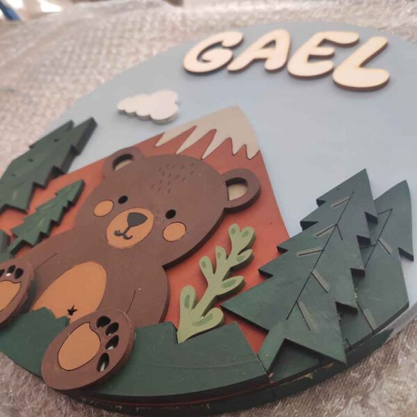 moixinas-OSITO-3D-1 Placa infantil personalizada en madera - OSITO 3D