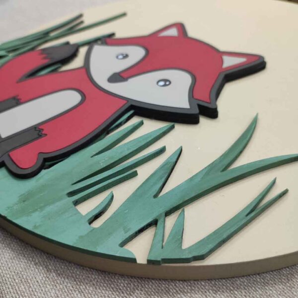 moixinas-ZORRO-1 Placa infantil personalizada en madera - ZORRO