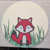 moixinas-ZORRO-2 Placa infantil personalizada en madera - ZORRO