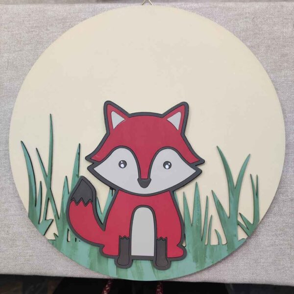 moixinas-ZORRO-2 Placa infantil personalizada en madera - ZORRO